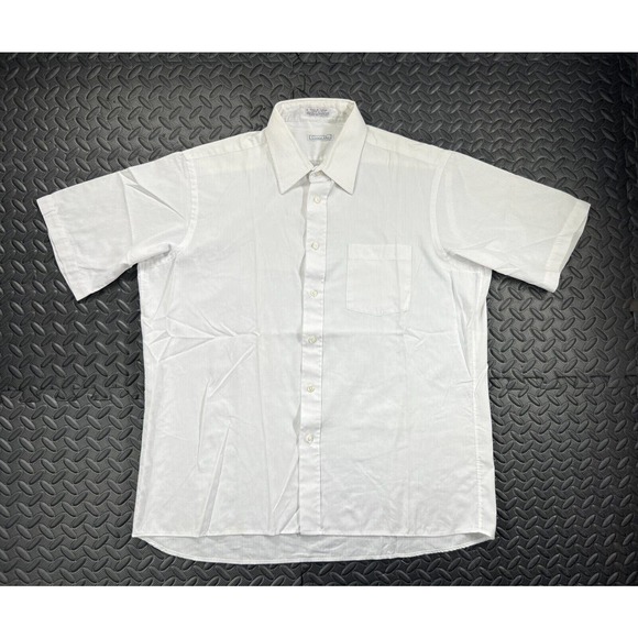Dior Other - Vintage Christian Dior Shirt Adult Extra Large White Button Up Lightweight Men's